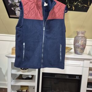 Brooks Brothers Red and Blue Quilted Vest